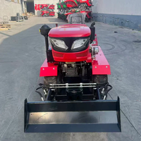 Micro-tracteur haute performance 25 CV, multifonctionnel, pour l'agriculture et les vergers, tracteur à roues, quatre roues motrices, puissance élevée, mini-tracteur