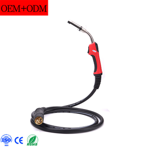 Antorcha de Soldadura <span class=keywords><strong>MIG</strong></span> Tipo <span class=keywords><strong>BINZEL</strong></span> 36KD de 4M, Antorcha de Soldadura Refrigerada por Aire con Conector Europeo MB36KD 014.0144 - Product Image 2