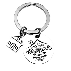 Metal <strong>Home</strong> Keychain <strong>New</strong> Memories Realtor Keychain First <strong>Home</strong> Gift Housewarming Gift Realtor Closing Gifts House Realtor <strong>Keyring</strong> - Product Image 1