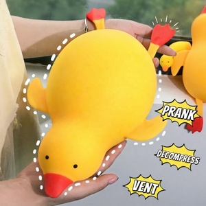Large Giant Squishy Duck Toy Big Duck Squishy Sensory Flour <b>Fidget</b> Toys for Anti Stress - Product Image 2