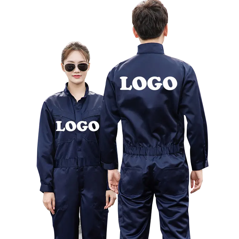 Uniforme de travail personnalisé avec Logo pour hommes et femmes, combinaisons de travail, costume de soudage, uniforme de mécanicien d'atelier de réparation de voiture
