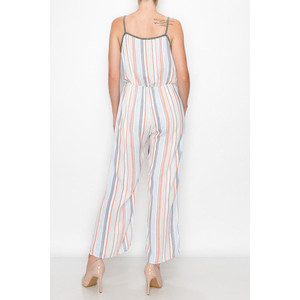 Tuta corta con laccio frontale - Arancione - Product Image 3