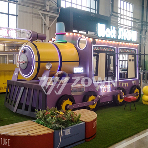 Food Truck Mobile Food Cart Trailer Coffee Truck <b>Ice</b> Cream Cart Hot Dog Cart Concession Food Unit - Product Image 2