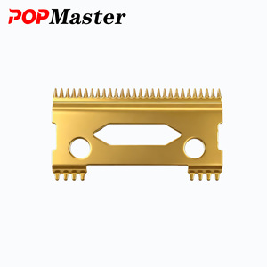Poppmaster DLC แบล็คไดมอนด์สแท็คเกอร์ฟันกรรไกรตัดใบมีดเคลื่อนที่สุดเท่สำหรับ <span class=keywords><strong>Wahl</strong></span> 5ดาวคลิปวิเศษ MRD/SC clipper - Product Image 4