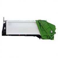 Camion compacteur de déchets KLF 10 mètres cubes, ensemble supérieur, Euro 4 Diesel, 4x2, transmission manuelle, garantie 1 an, fabricant