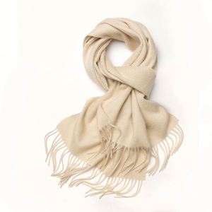 Écharpes en cachemire classiques de couleur unie en gros, écharpes en cachemire d'hiver pour femmes - Product Image 4