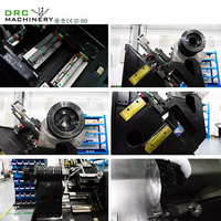 Duitsland Metaal Snijden Draaibank Machine Hobby Twin Dubbele Multi Spindel Schuine Bed Cnc Draaibank Te Koop