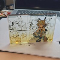 Présentoir portable personnalisé en acrylique style carreaux pour cartes et bandes dessinées, avec étagère en plastique pour objets de collection décoratifs