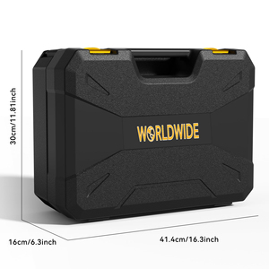 Juego de Herramientas de 328 Piezas, Caja de Herramientas con Cajón de Almacenamiento, Acero al Carbono, Polipropileno, Llave Hexagonal para Reparaciones del Hogar, Automóviles, Bricolaje y Uso General - Product Image 4