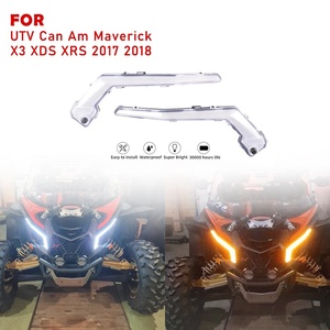 Feux de signalisation avant côté conducteur et passager Yongjin avec clignotant jaune pour Can-Am Maverick X3/X3 Max <span class=keywords><strong>R</strong></span>/X3 <span class=keywords><strong>R</strong></span>. - Product Image 1