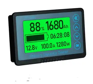 TF03K 100V 50A/100A/350A/500A Battery Capacity Tester Voltage Current Display Coulomb Counter