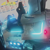 Simulador de Videojuegos Arcade ACS Super Fighter VR para 2 Jugadores, Operado con Monedas, para Centros de Entretenimiento Interiores y Parques de Atracciones