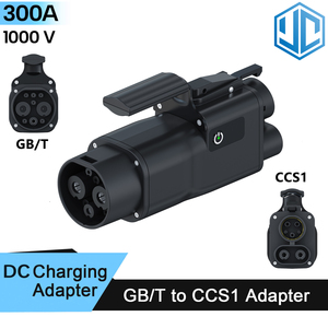 Conector de Carga Rápida CC de Alta <span class=keywords><strong>Potencia</strong></span> 300A 400A para Vehículos Eléctricos, Adaptador GBT a CCS2, GBT a CCS1, GBT a NACS, Certificado CE, Compatible con Logotipo Personalizado - Product Image 2