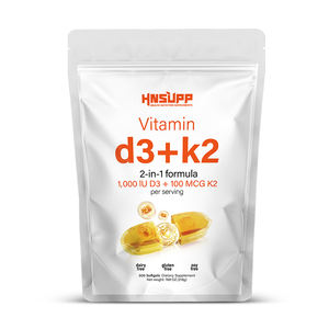 OEM vitamina D3 K2 cápsulas blandas etiqueta privada personalizada suplementos multivitamínicos - Product Image 1