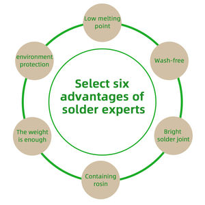 2%-<span class=keywords><strong>2.2</strong></span>% ฟลักซ์ขัดสนแกนตะกั่วฟรี Sn96.5 Cu3.5บัดกรีลวดดีบุกสำหรับการบัดกรีที่มีประสิทธิภาพการเชื่อมที่ดีเยี่ยม - Product Image 3