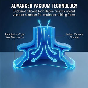 Ventosa Neumática Elíptica Integrada para Brazo Robótico, Ventosa de Esponja de Alta Succión para Chapa Metálica Industrial - Product Image 2