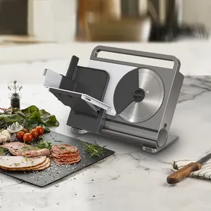 8 inch meat slicer machine frozen with safety locks for cooks