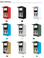 Distributeur d'eau automatique pour la communauté, grande capacité commerciale, fonctionne avec des pièces de monnaie, des cartes et des codes QR