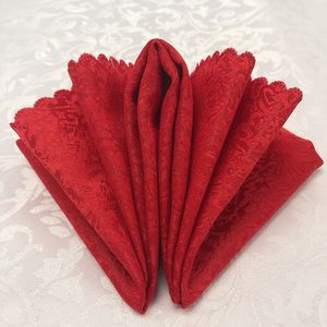 Serviettes en tissu 100% polyester de style moderne faites à la main couleur unie facile à nettoyer réutilisables pour une utilisation de table vente en gros à domicile de haute qualité - Product Image 2