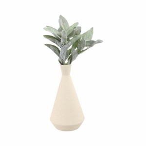 Vase en céramique conique pour la décoration du salon, de la maison ou du bureau, poterie décorative - Product Image 2