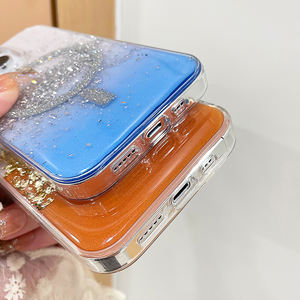 <span class=keywords><strong>Coque</strong></span> de téléphone à cadre transparent dur dégradé de haute qualité, étui transparent pour <span class=keywords><strong>iphone</strong></span> 14 13 <span class=keywords><strong>12</strong></span> pro - Product Image 3