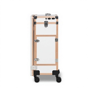 Valigetta per Trucco di Alta Gamma con Manico, Grande Capacità, Design Pieghevole, Porta di Ricarica, Luce Bluetooth - Appositamente Progettata per Truccatori Professionisti - Product Image 2
