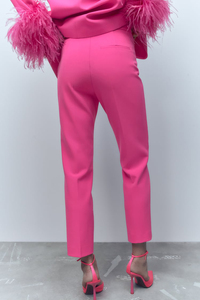Lancai mode rapide décontracté Satin décontracté soie tenues deux pièces ensemble femmes vêtements luxe Blouse <span class=keywords><strong>haut</strong></span> 2 pièces ensemble femmes automne 2022 - Product Image 6