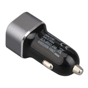 <span class=keywords><strong>Chargeur</strong></span> de téléphone double USB pour voiture 5V 2.4A 2 ports <span class=keywords><strong>Chargeur</strong></span> <span class=keywords><strong>rapide</strong></span> Adaptateur allume-cigare 12V 24V pour IPhone <span class=keywords><strong>Huawei</strong></span> Xiaomi - Product Image 3