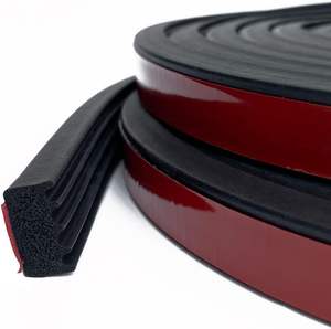 Epdm גומי קצף מזג אוויר הפריקה דלת חותם מלבן אריגה דבק אחורי חותם דלת חותם Rv עבור מכוניות חלון - Product Image 1