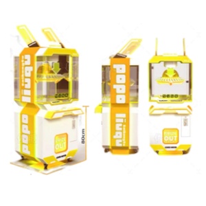 New Game Machine Plush Pile <b>Brick</b> Stacker <b>Clip</b> Award Game Machine Rotary <b>Clip</b> Paper Card Skill Game Claw Machine - Product Image 6