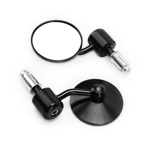 Acessórios da motocicleta 22mm Ajustável Guiador Circular Espelho Universal Vintage <span class=keywords><strong>Handle</strong></span> <span class=keywords><strong>Bar</strong></span> End Espelhos Retrovisores - Product Image 5