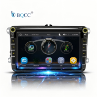 BQCC Radio de voiture Android classique 8 pouces, style original, Carplay, stéréo, RDS, FM, AM, USB, écran IPS, lecteur pour VW Golf Polo Skoda Rapid