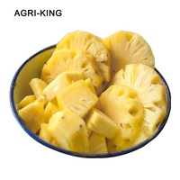 Hoogwaardige Vruchten Iqf Bevroren Ananas Fruit Bevroren Dobbelstenen En Brok In Bulkverpakking Groothandel Iqf Bevroren Fruit