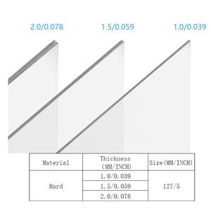 Materiale ortodontico invisibile allineatori materiale medico impressione foglio formatura sottovuoto dentale - Product Image 4
