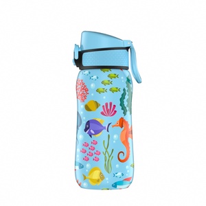 Latest Digital Design 400ml Insulated Vacuum Carry Hoop3d Printing Silicone <b>Straw</b> Lid Children Travel - Product Image 4