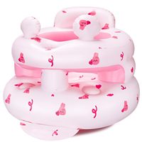 Nouveau fauteuil gonflable pour bébé en PVC, design confortable pour une parentalité mains libres, idéal pour la chambre, le salon, le parc et l'extérieur