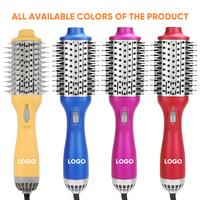 Brosse Soufflante Électrique 4-en-1 Améliorée, Brosse Coiffante Compacte à Air Chaud, Volumisant, Outils de Coiffage à Chaud pour Usage Domestique