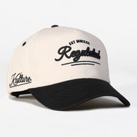 Gorra de Béisbol Personalizada de 5 Paneles con Visera Plana, Fabricada en Algodón para Deportes, Gorras para Hombre con Logotipo Bordado en 3D, Gorra Personalizada Tipo Dad Hat