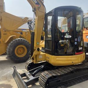 รถขุดไฮดรอลิกขนาดเล็ก Caterpillar 304D CR มือสอง 4 ตัน แบบ Zero-tail-swing สำหรับงานก่อสร้างในพื้นที่แคบ - Product Image 4
