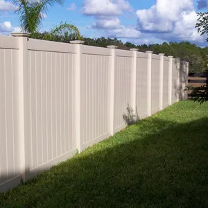 Fencing trellis Vinyl fence 6x8ft with metal reinforcement