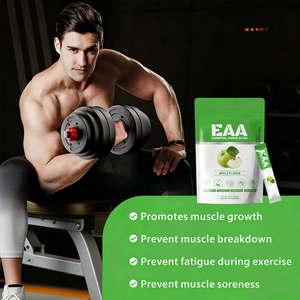 WELLBODY OEM/ODM Polvo de EAA Natural Puro, Suplemento Nutricional para Hombres, <span class=keywords><strong>Amino</strong></span>ácidos Esenciales de Cadena Ramificada, Nutrición Deportiva, Musculación - Product Image 4