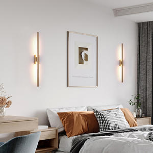 Luxury Minimalist Long Strip Wall Lamp Simple Modern <b>LED</b> <b>Light</b> for <b>Bedroom</b> Hotel Corridor Hallway Living Room Entryway - Product Image 3