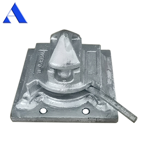 Hot Dip mạ kẽm dnv GL chứng nhận bắt vít trên <span class=keywords><strong>container</strong></span> dovetail dưới Twist khóa với Bolt tấm để bán - Product Image 5