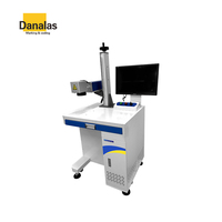 Machine de marquage laser CO2 électrique Groupe de marquage statique DANA avec matériau d'emballage en bois