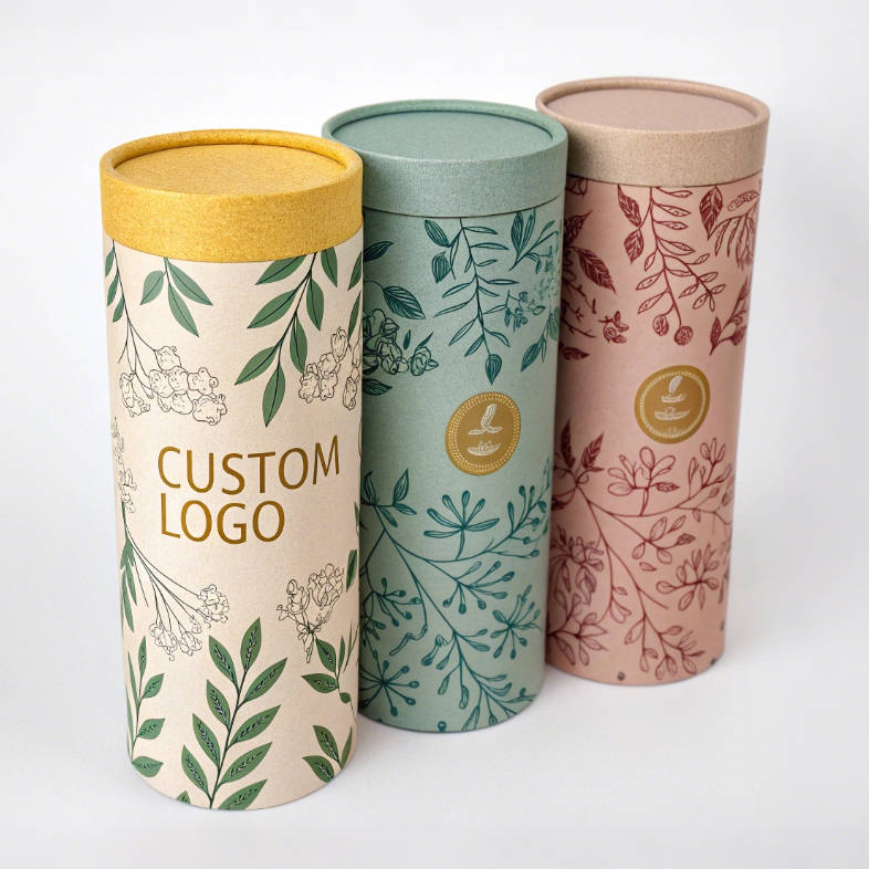 loose leaf tea paper tube