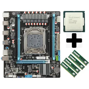 Kit de carte mère x99 Cpu Ram Combo avec prise mémoire DDR4 E5-2603 V3/16GB(4X4GB) 2011-v3 approvisionnement direct d'usine