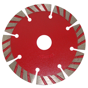 Nó là một lưỡi cưa phân đoạn kim cương được sử dụng để cắt đá cẩm thạch, đá granit, gạch men và các vật liệu cứng khác. - Product Image 5