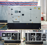 Générateur diesel silencieux Jianghao UK Parkins pour groupe électrogène, refroidi par eau, triphasé, 80 kW, 100 kVA, conforme aux normes EPA américaines
