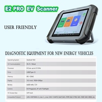Escáner de Diagnóstico Bidireccional para Sistema Completo E2 PRO EV, Herramienta de Prueba de Batería BMS, 1 Año de Garantía para Vehículos Eléctricos y de Gasolina Globales