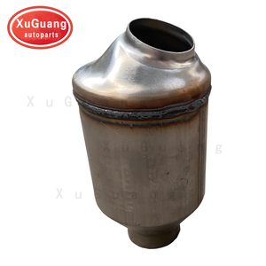 เครื่องเร่งปฏิกิริยารังผึ้งเซรามิก XG-AUTOPARTS 2 3 4,เครื่องฟอกไอเสียแบบกลมพร้อมศูนย์จำหน่ายเพื่อเอาท์เล็ตชดเชยสินค้าปี Euro1 - Product Image 2
